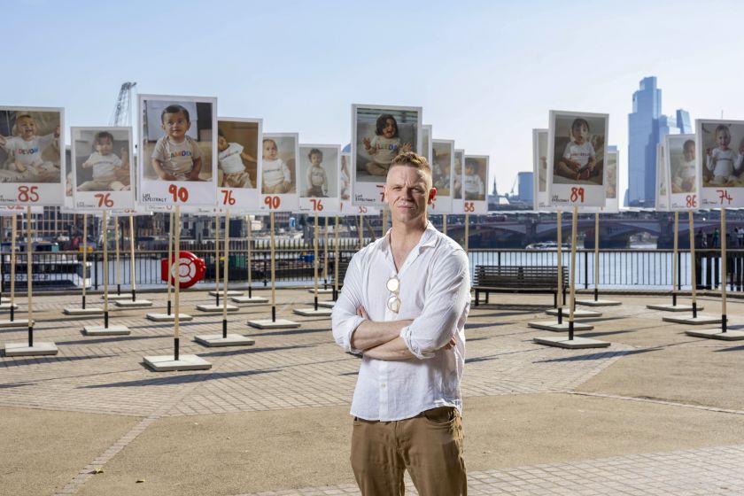 Ad campaign uses babies to deliver a message to Britain's new government