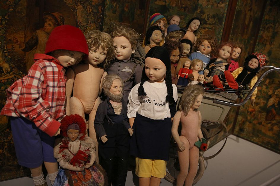 Magnificent Obsessions: The Artist as Collector, Peter Blake’s Dolls Collection. Photograph by Peter McDiarmid