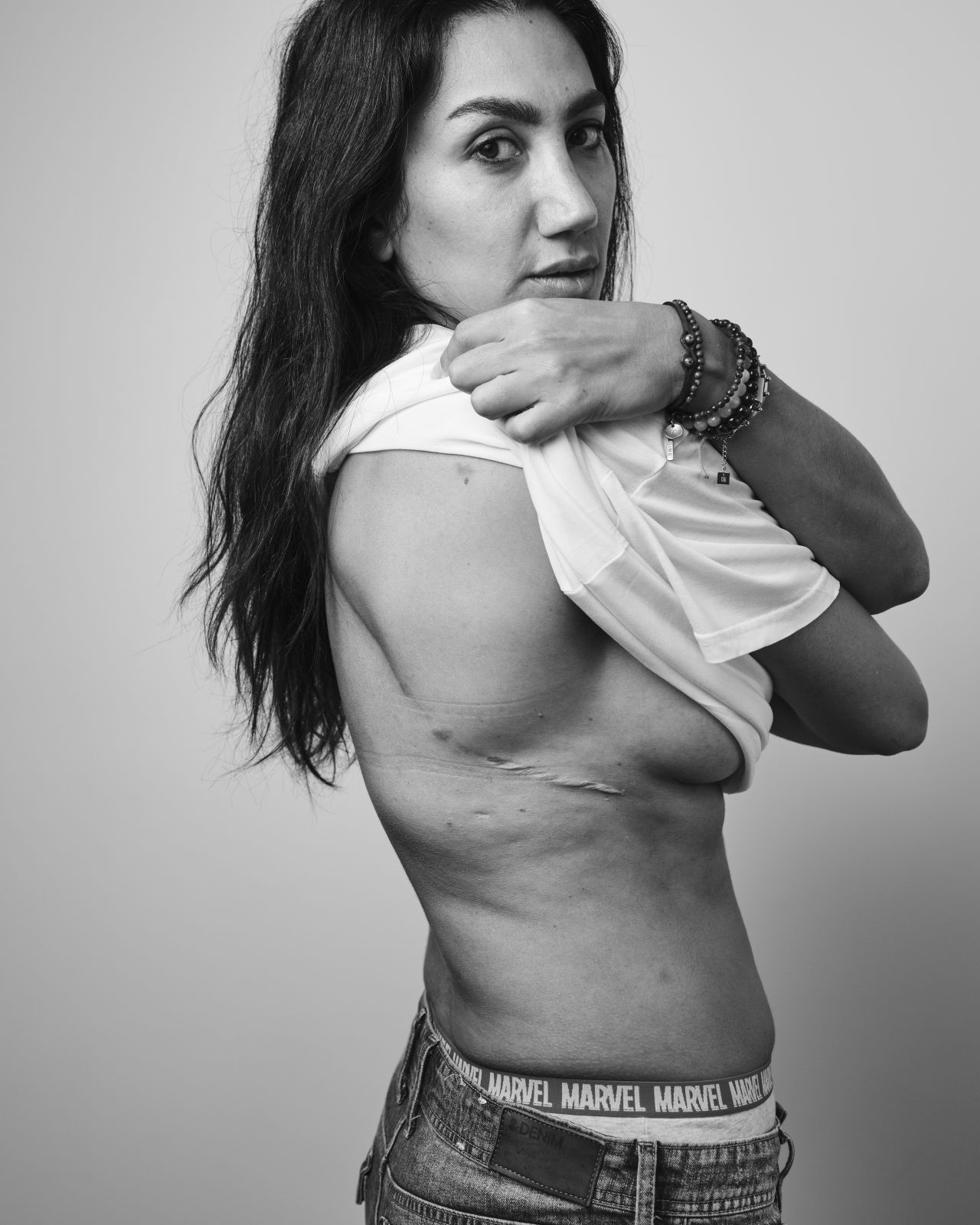 Hanan © Waleed Shah, from the series and book, Rock Your Ugly: A Middle Finger to Toxic Beauty Standards