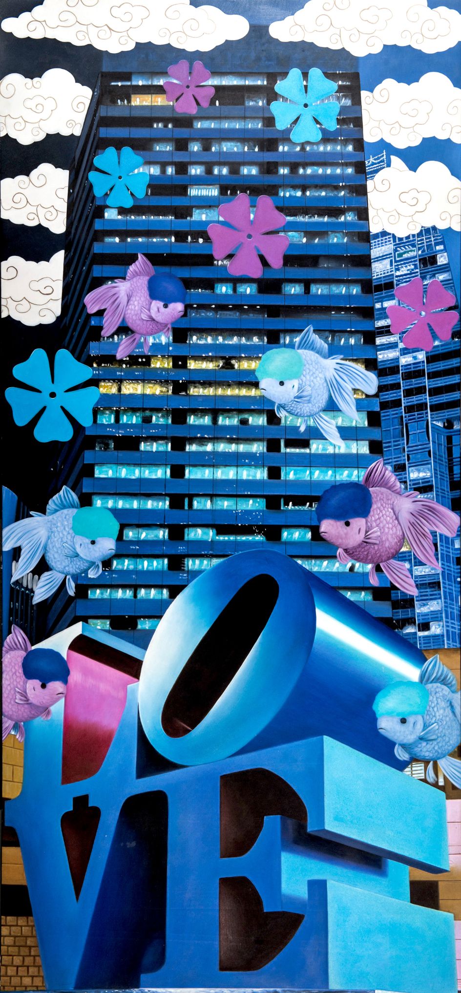 Love Nishikigoi Blu, 2010 © Hiro Ando