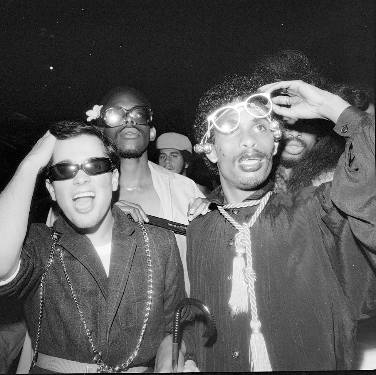 Eye Glasses on Opening Night, Xenon NY, June 1978 ©Meryl Meisler