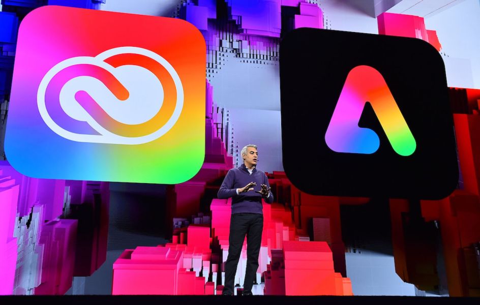 Adobe MAX opening keynote. Image courtesy of Adobe