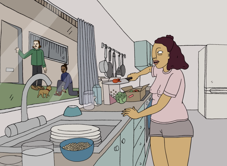 How Have You Been? by Polly Nor and Andy Baker Studios, commissioned by WePresent