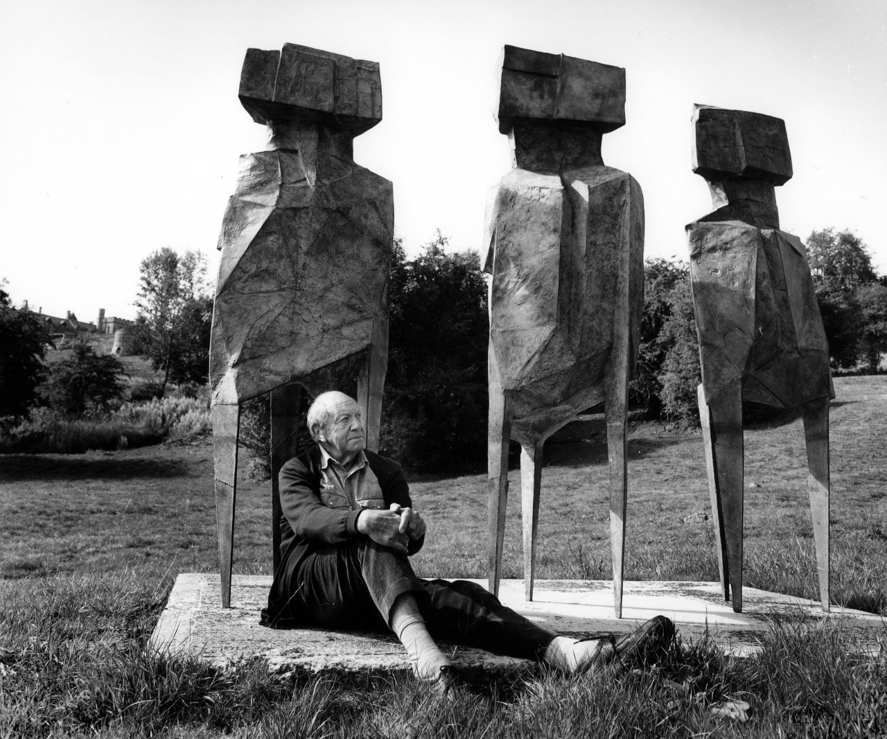 Anne Purkiss Lynn Chadwick, 1995. © Anne Purkiss