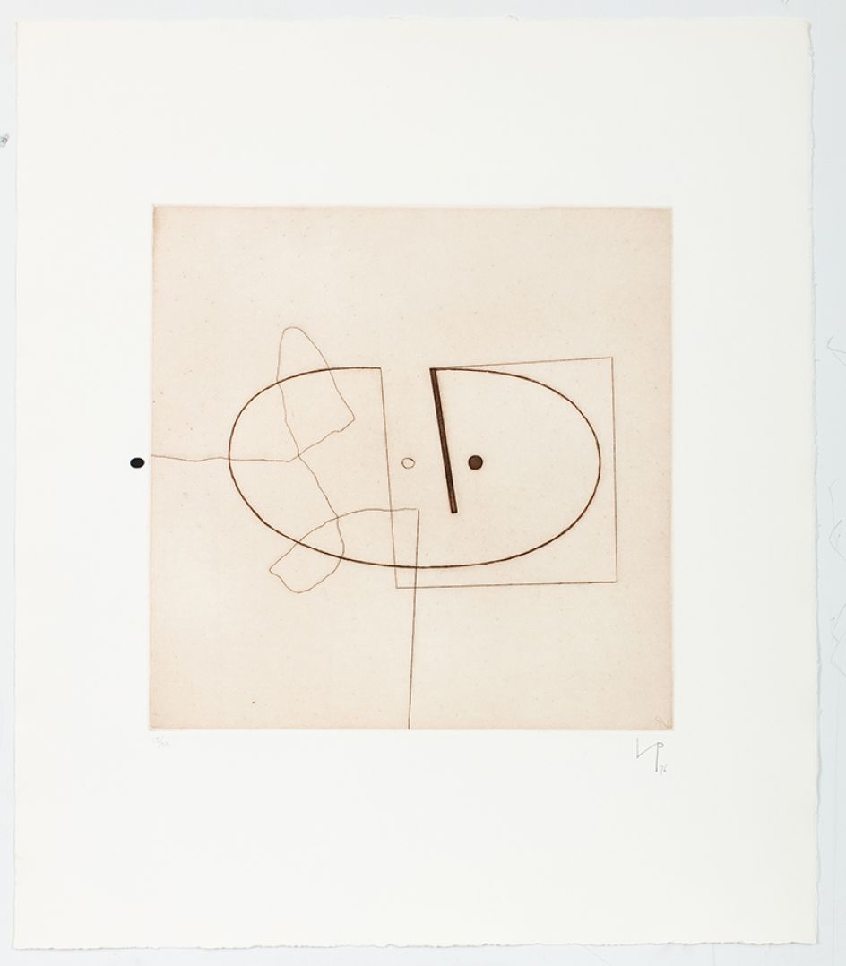 Victor Pasmore Linear Motif 7, 1976 etching and aquatint on paper Courtesy Marlborough Fine Art