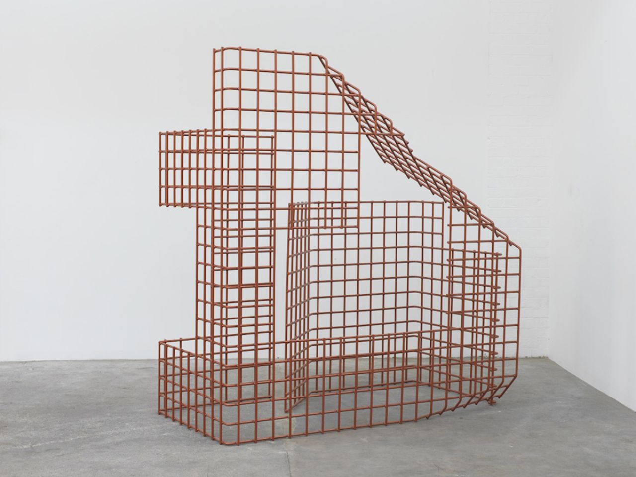 Breathing Squares, 2015, Zinc & coated steel, Unique, 250 x 188 x 99 cm, POA