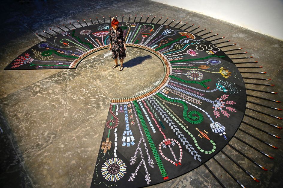 WOWI installation at INVENTO exhibition in Sao Paulo Brazil © Susie Freeman. Photography by Joana França