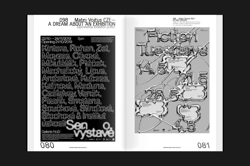 Slanted Experimental Type 3.0 pushes the limits of typography