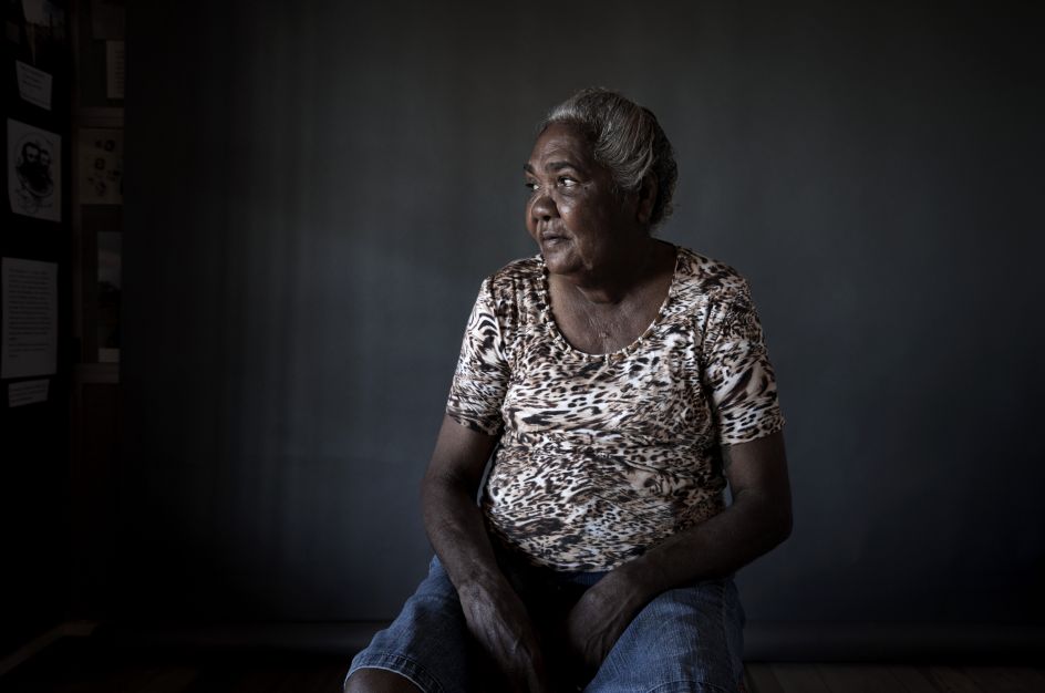 Merna Beasley, Kurtijar Woman from the series Tribute to Indigenous Stock Women by David Prichard © David Prichard