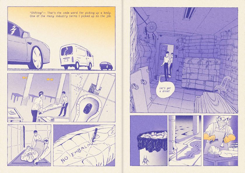 Recollections from the Funeral City: Illustrator Ethan Sim's comic ruminates on death and how we cope, individually and culturally