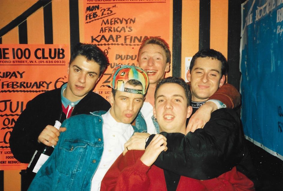 Revellers at the Nite Raid Club Night, 1986 by Gary Haisman