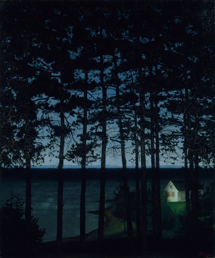 Harald Sohlberg, Fisherman’s Cottage, 1906, Art Institute of Chicago, Gift of Edward Byron Smith