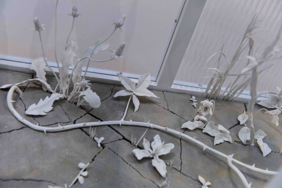 Katie Spragg, The Glasshouse (detail), 2017, photo Joel Fildes