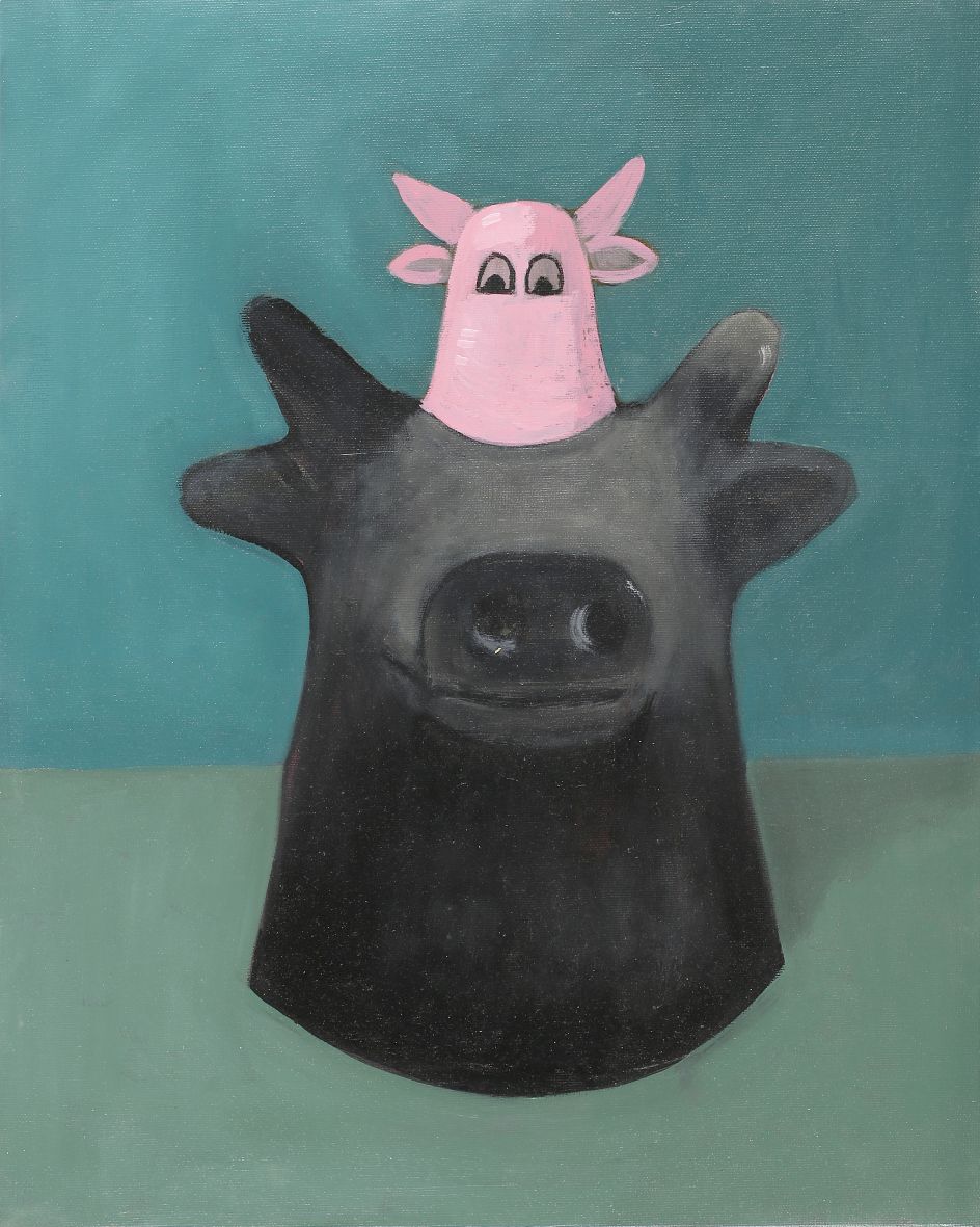 Mohamed Ben Salma, Tête rose (2018- 2019). Courtesy of the artist and Selma Feriani Gallery