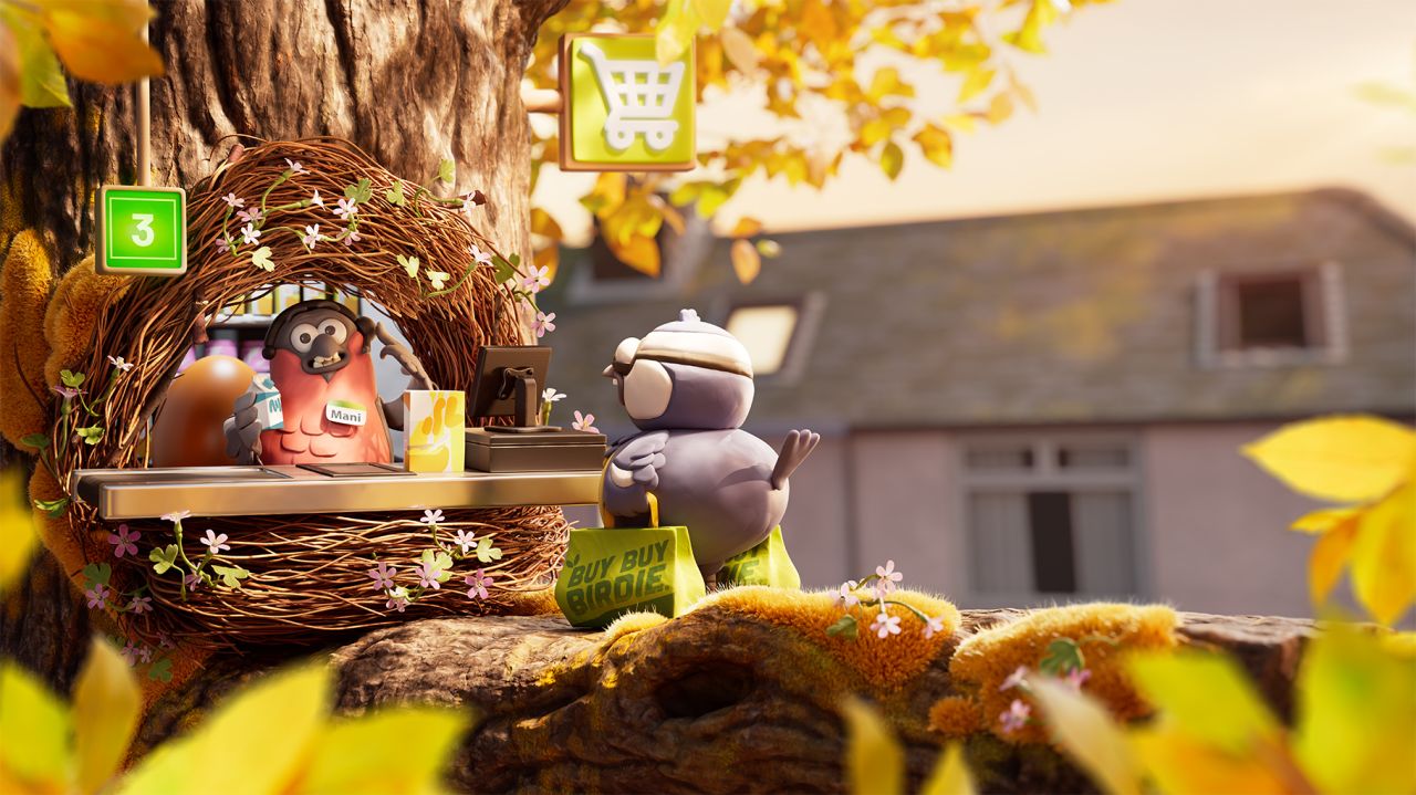 Somewhere in each set is an orange egg representing a Nest pension