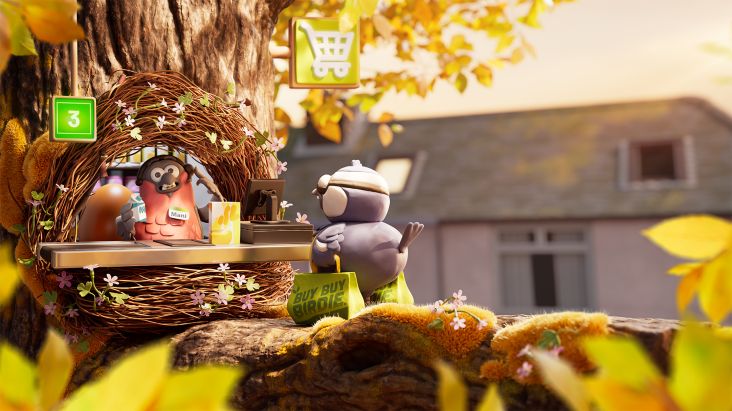 Somewhere in each set is an orange egg representing a Nest pension