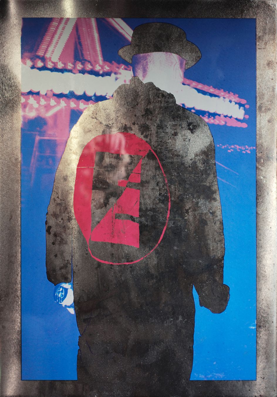 E’s Are Good, screenprint on aged metals © Steve Lazarides