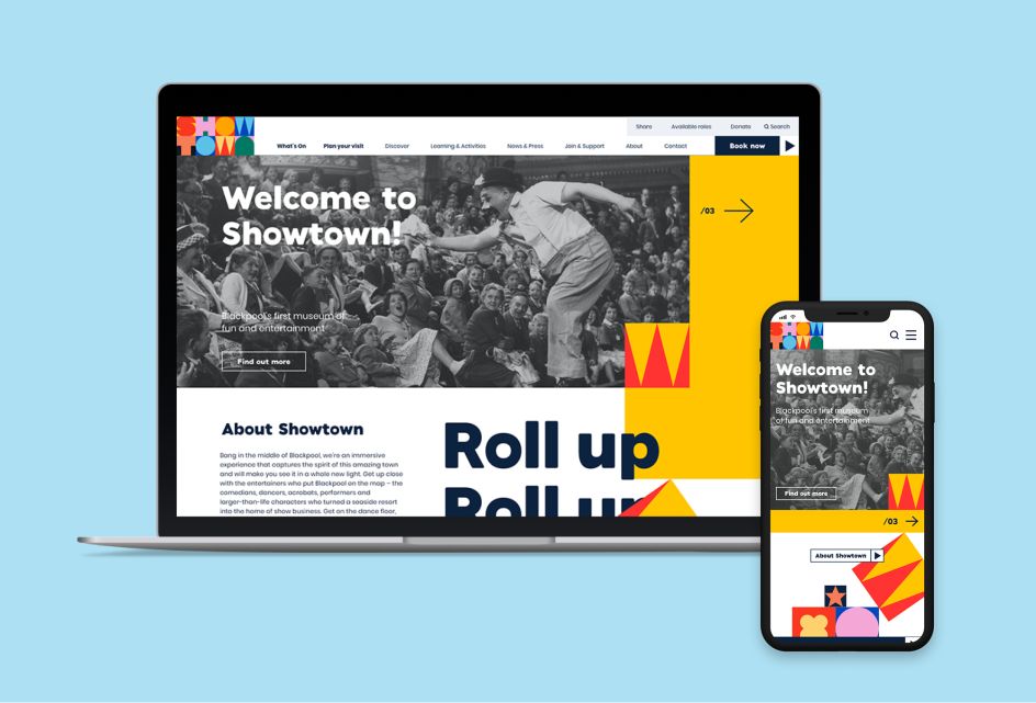 True North's playful identity for Blackpool's first-ever museum 