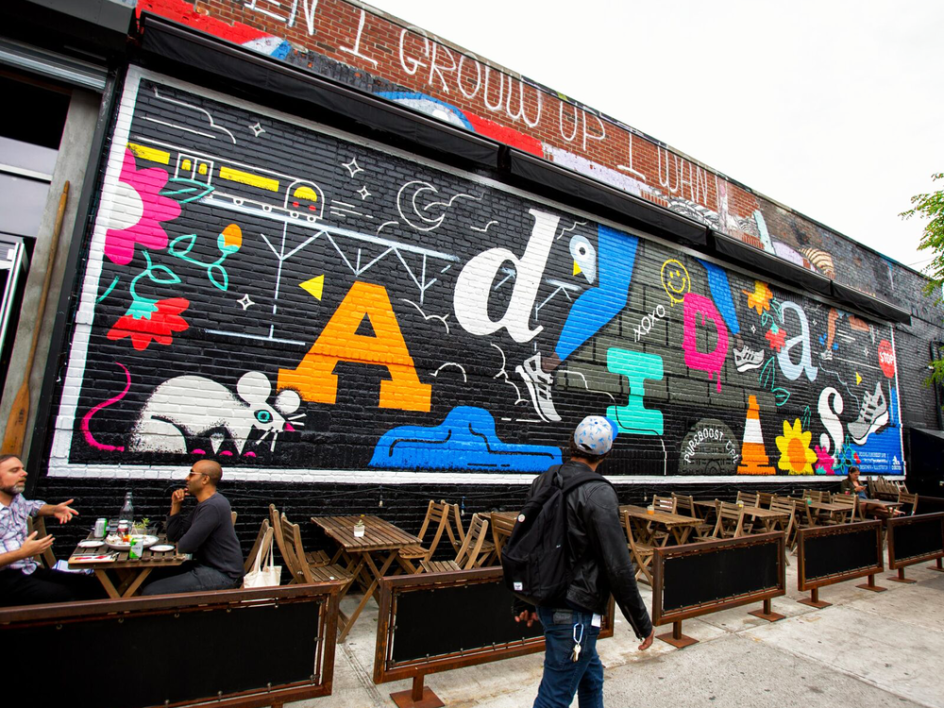 Mural for Adidas