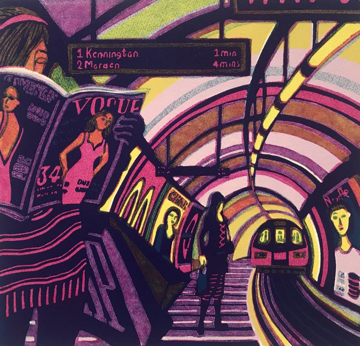 Retail Therapy II – Gail Brodholt. Via Creative Boom submission. All images courtesy of the Printmaker's London and the artists