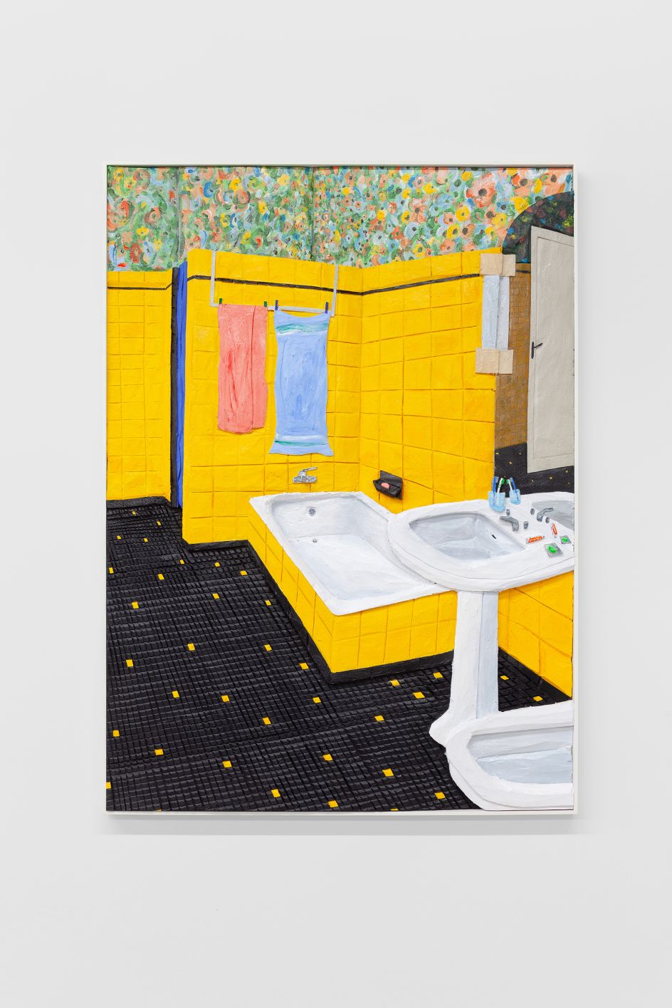Bathroom in Oloron-Sainte-Marie (to Jean-Baptiste and Simone), 2020 © Victor Delestre