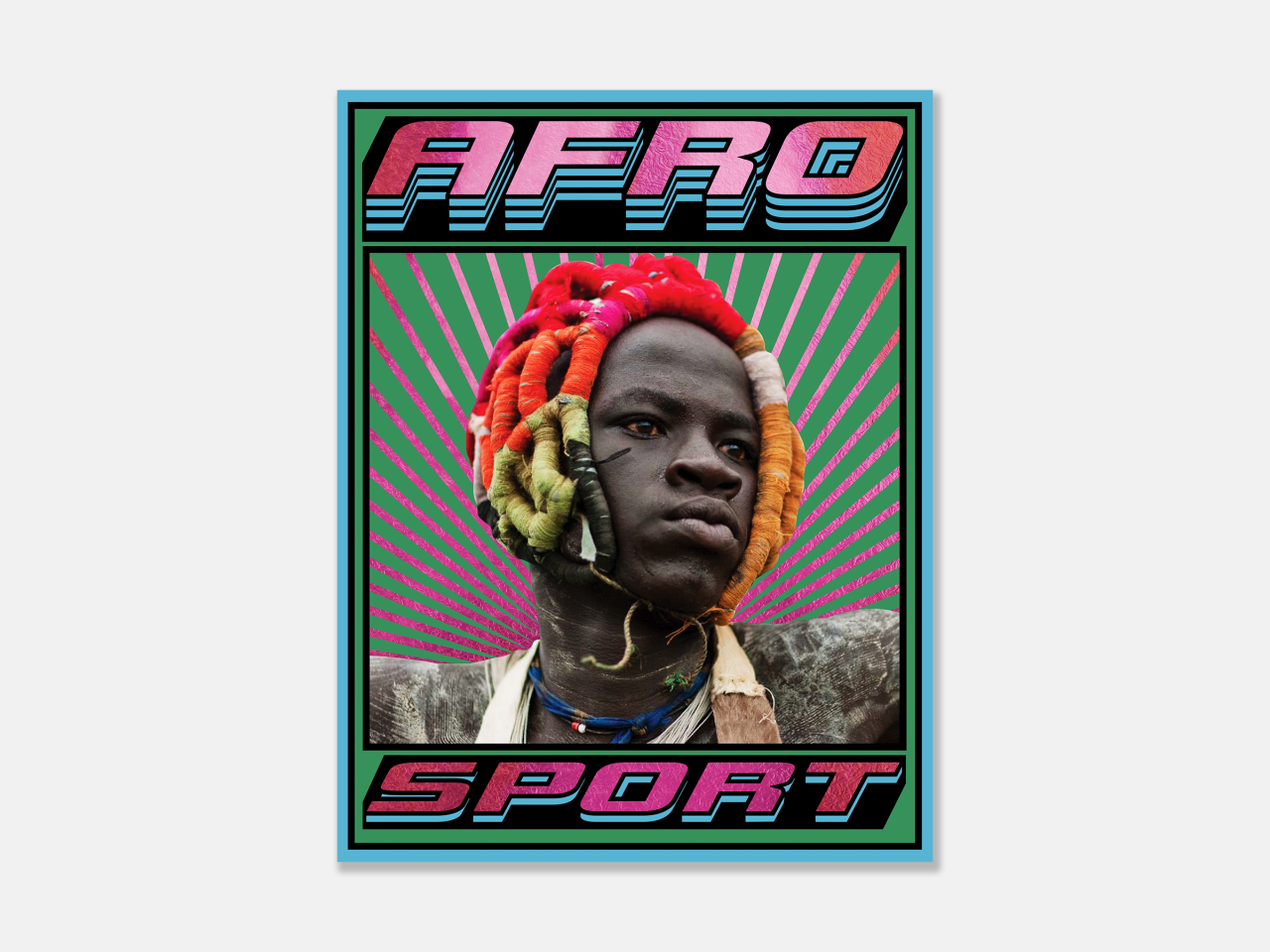 The cover of AFROSPORT. Photography © Eric Lafforgue