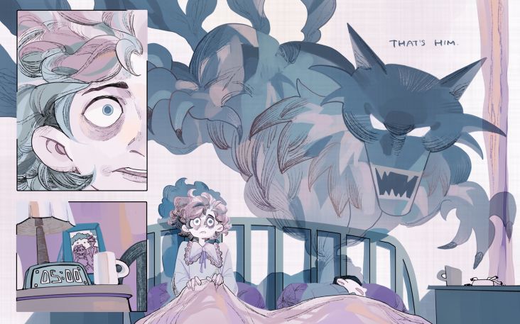 Trauma comes to life in the form of a wolf in THAT'S HIM