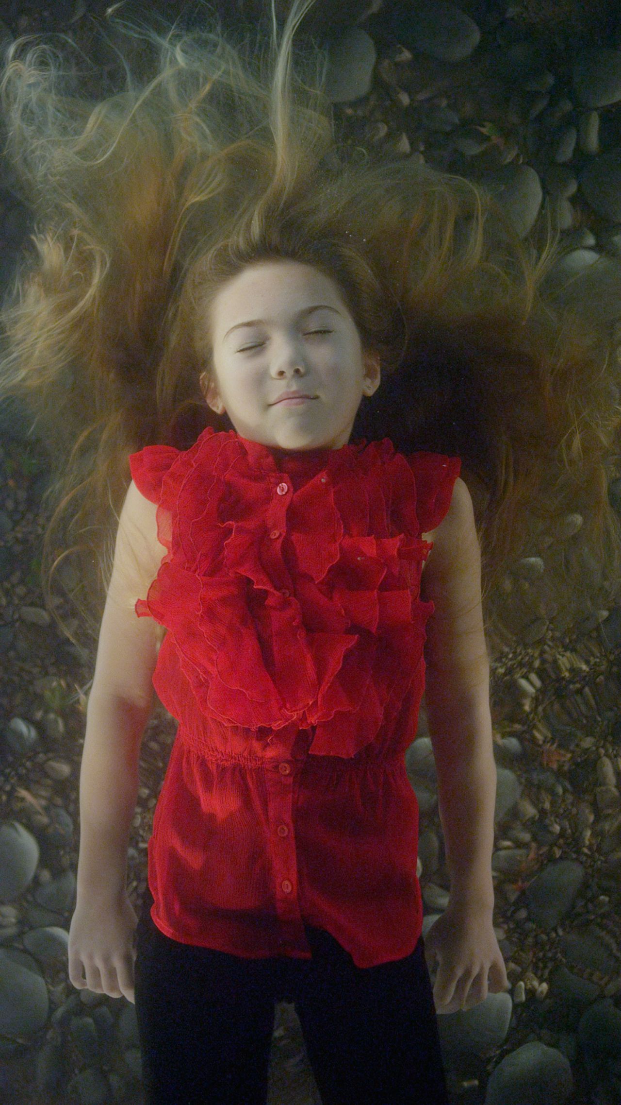 The Dreamers, 2013 (detail) Video/sound installation Continuously running Performer: Madison Corn Courtesy Bill Viola Studio © Bill Viola Photo: Kira Perov