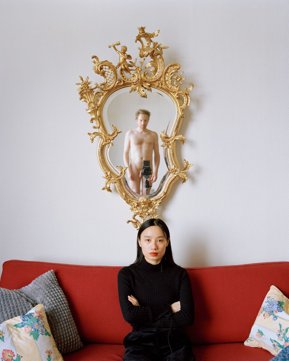 Yushi Li, The artist portrait (gallerist 1), 2019