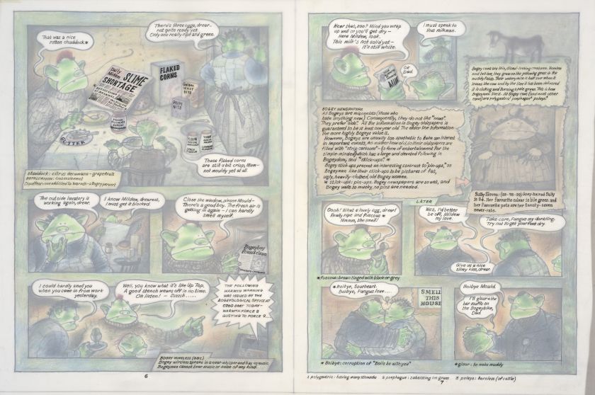 Explore the life and works of Raymond Briggs in the late author illustrator's first curated show