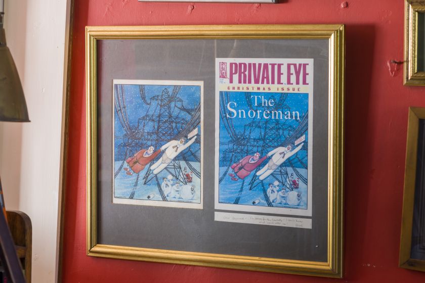Explore the life and works of Raymond Briggs in the late author illustrator's first curated show