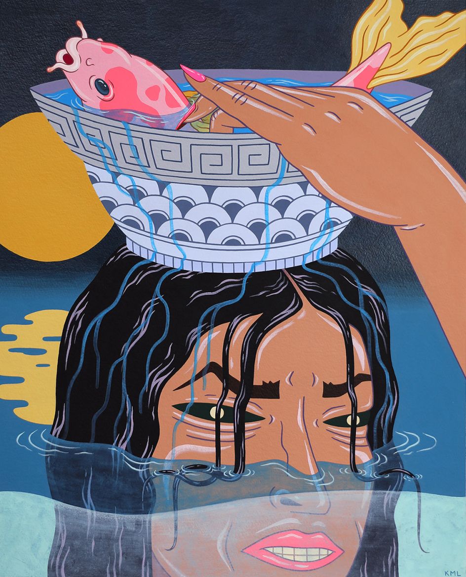 Kristen likes to adapt her work to make people draw their own conclusions