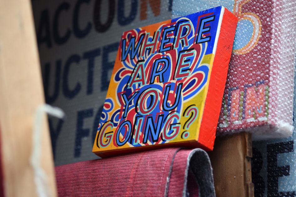 Bob and Roberta Smith, photo by John Millar