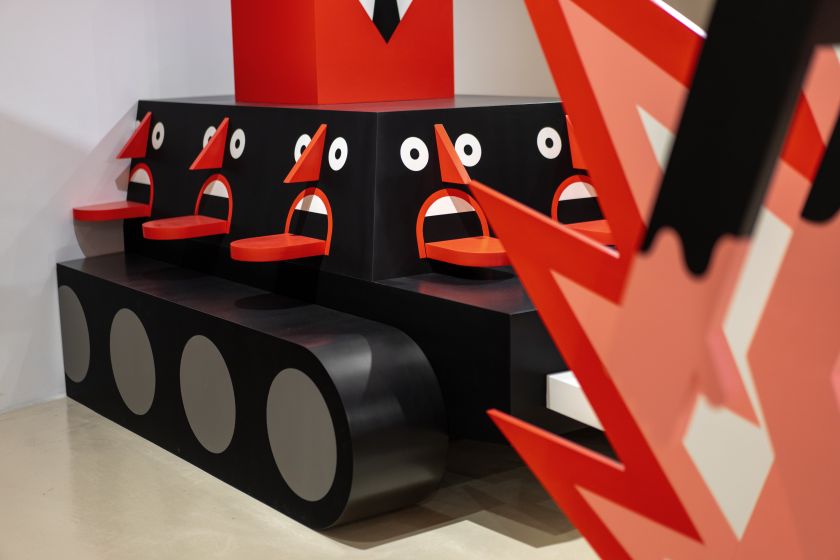 Fun or frightening? Watch Niv Tishbi explore the nature of carnivals in striking solo show
