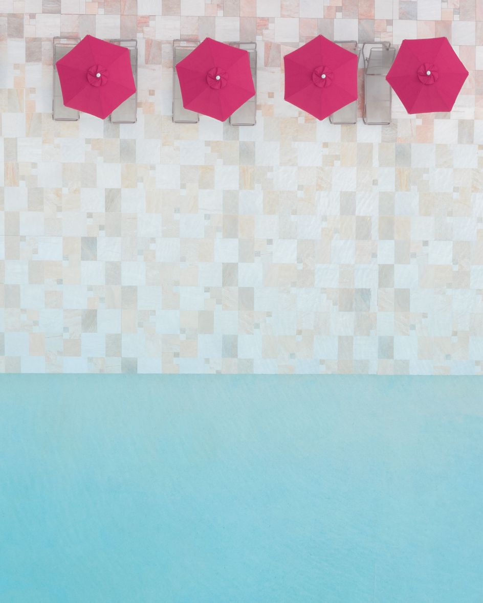 From the series, Pools From Above © Brad Walls