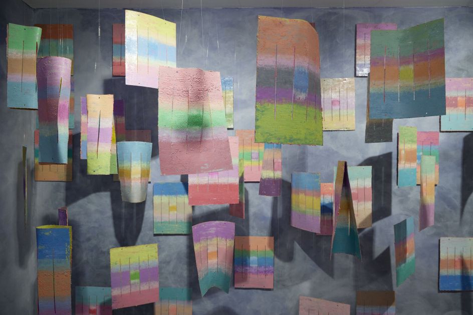 Installation view, Mit Jai Inn: Dreamworld (2021). © Ikon Gallery. Photographer: Stuart Whipps