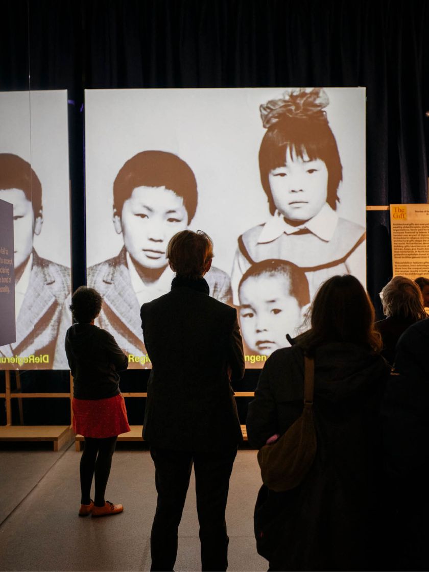 WVH designs exhibition that explores generosity and violence in architecture