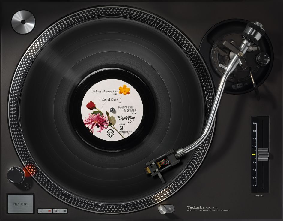 Prince – Purple Rain on Technics. Image Credit: Kai Schäfer