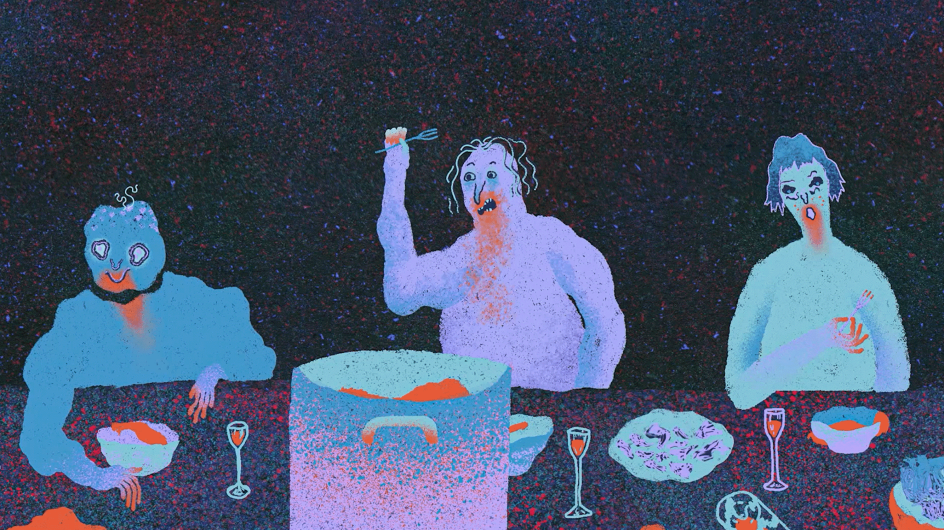 Hanna has always been drawn to juxtaposing colour palettes