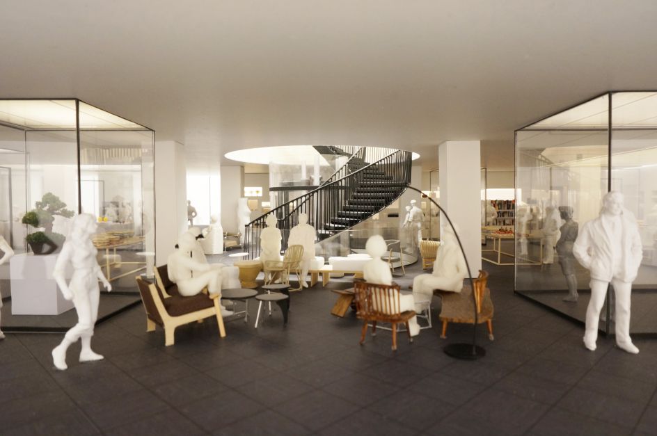 Cultural retail floor at Japan House London blurring the lines between a gallery and a shop