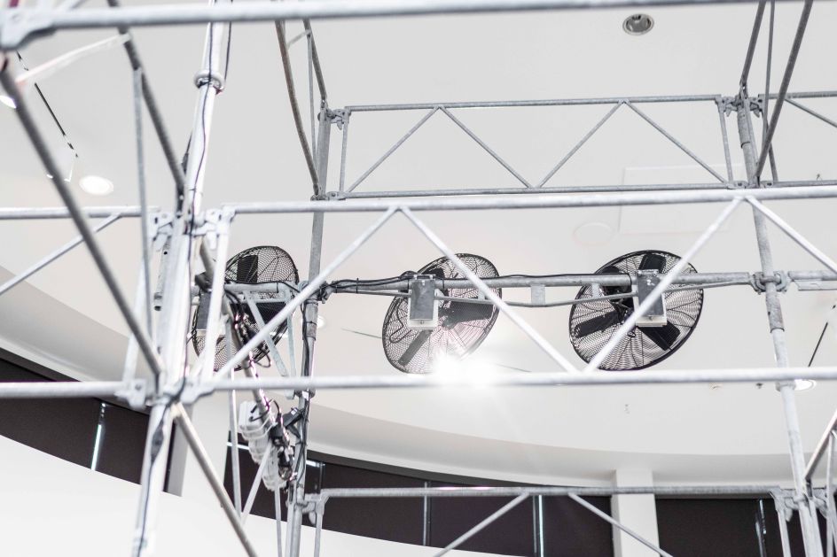 The Erasure of Everyday Time is by Artist Heather Theresa Clark. Photography: Anne Kim