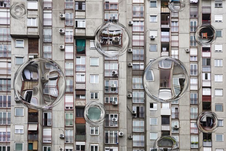 Image created by Nicolle Rodriguez, using the Looking Glass action set and an Adobe Stock photo