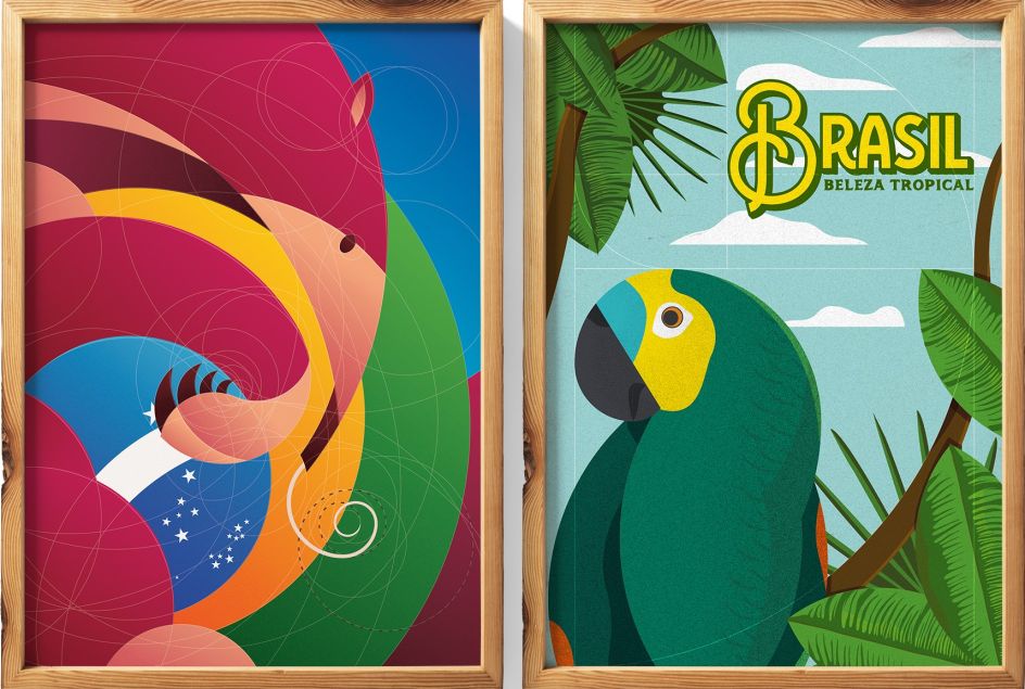 Rare Proportions Poster by Pedro Panetto. Silver A' Design Award Winner in the Graphics and Visual Communication Design Category, 2019-2020.