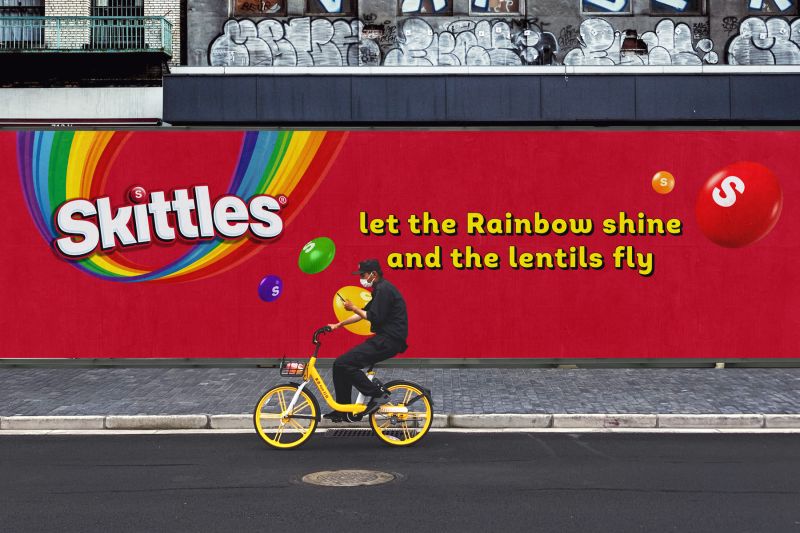 Skittles dials up the nonsensical in fun-loving brand refresh (3 minute read)