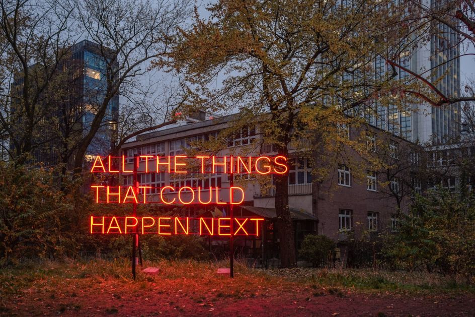 Tim Etchells, Fade to Black. Images courtesy of the artist © Paweł Ogrodzki