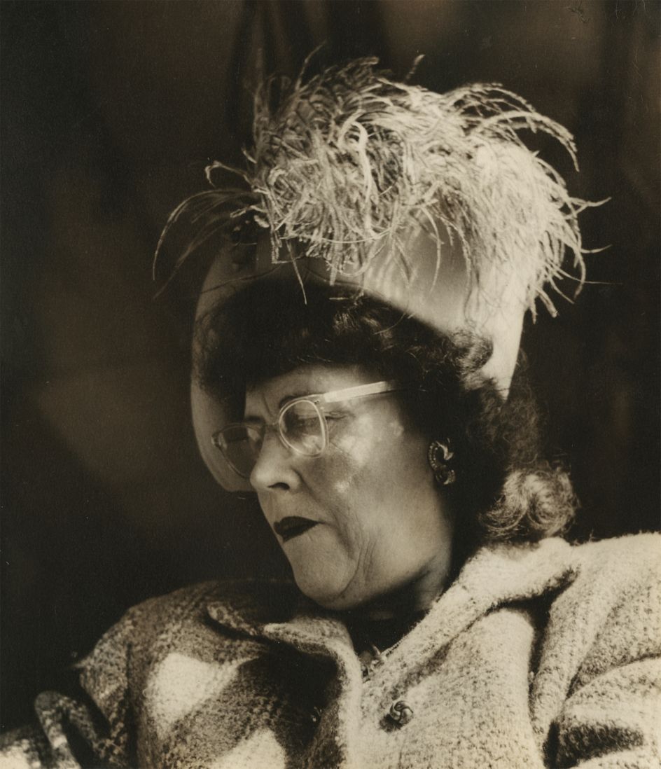 Sy Kattelson, Woman with Hat, 1948