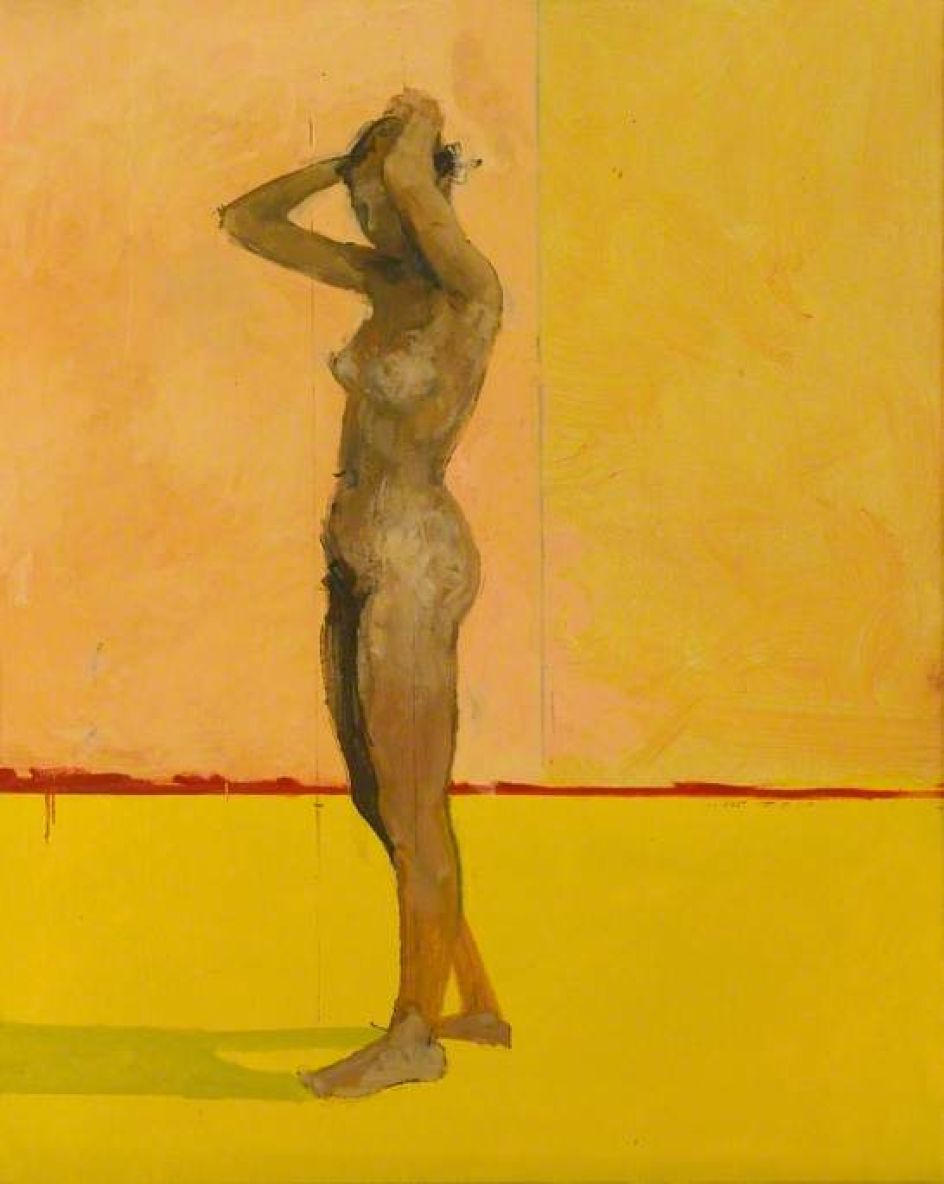Victor Willing, Standing Nude, 1955, oil on canvas © The Artist's Estate. Arts Council Collection, Southbank Centre, London
