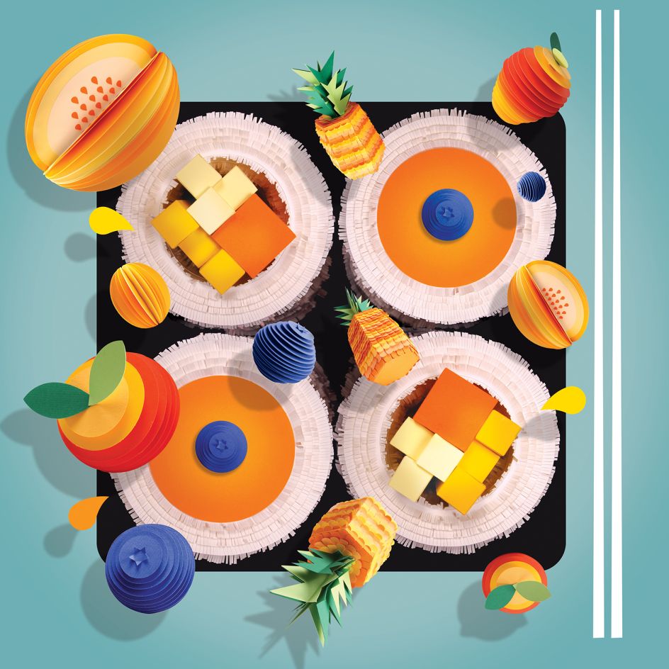 Waitrose Weekend Magazine Frushi