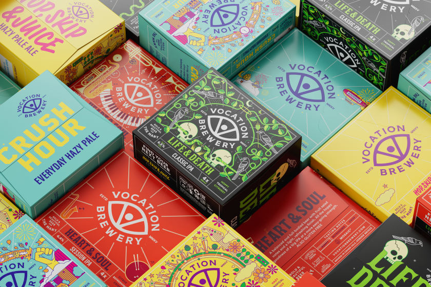 Vocation Brewery reaffirms its roots with new identity and packaging