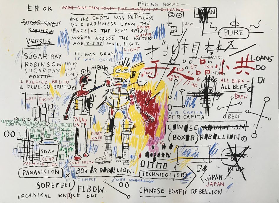 Boxer Rebellion - Jean-Michel Basquiat